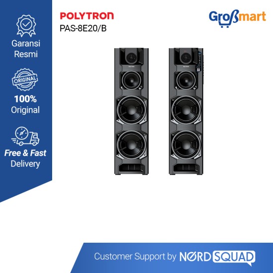 Speaker Aktif Polytron Bluetooth PAS-8E20 / PAS 8E20 / PAS8E20 M/B
