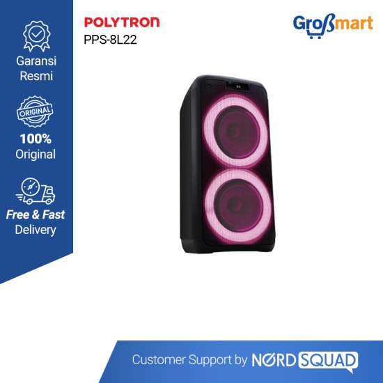 Polytron Speaker Bluetooth PPS-8L22 / PPS 8L22 / PPS8L22 Polytron Speaker Bluetooth PPS-8L22 / PPS 8L22 / PPS8L22