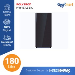 POLYTRON Kulkas 1 Pintu Belleza 180 liter PRA 18DMY / PRA-18DMY