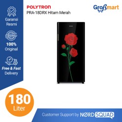 KULKAS 1 PINTU POLYTRON 180 LITER PRA 18DRX / PRA-18DRX