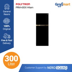 Kulkas POLYTRON New Belleza Big 300 Liter 2 pintu PRM 430X