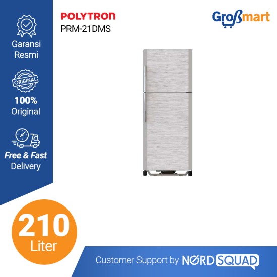 Polytron Kulkas 2 Pintu PRM-21DMS
