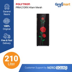 KULKAS 2 PINTU POLYTRON 170 LITER PRM 21DRX / PRM-21DRX / PRM21DRX