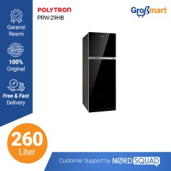 Kulkas 2 Pintu Polytron 230 Liter PRW-29HB / PRW 29HB / PRW29HB