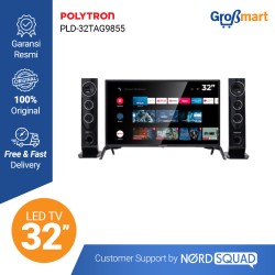 LED TV 32 INCH POLYTRON HD ANDROID TV PLD-32TAG9855 / PLD 32TAG9855 / PLD32TAG9855