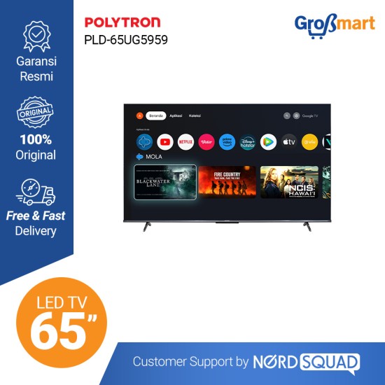 Polytron LED TV 65 Inch PLD-65UG5959 Polytron LED TV 65 Inch PLD-65UG5959