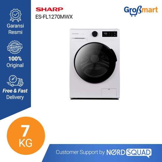 Sharp Front Loading ES-FL1270MWX Sharp Front Loading ES-FL1270MWX