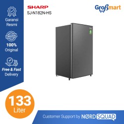 Kulkas 1 Pintu SHARP 133 liter SJ-N162N-HS Kulkas 1 Pintu SHARP 133 liter SJ-N162N-HS