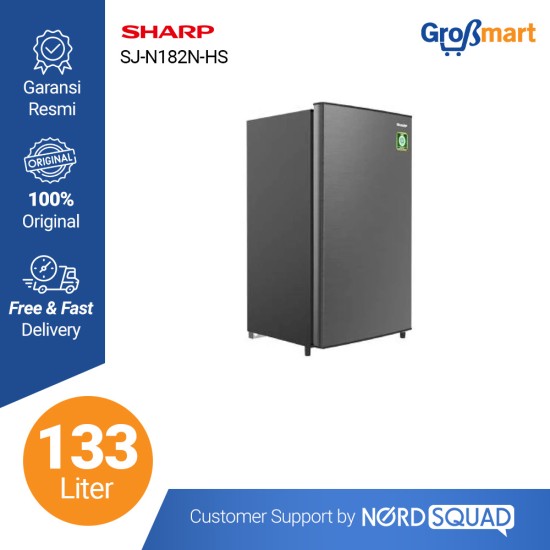 Kulkas 1 Pintu SHARP 133 liter SJ-N162N-HS Kulkas 1 Pintu SHARP 133 liter SJ-N162N-HS