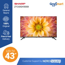 Sharp LED TV 43 Inch 2T-C43GH3000I Sharp LED TV 43 Inch 2T-C43GH3000I