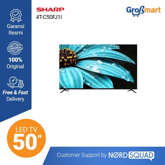 Sharp LED TV 50 Inch 4T-C50FJ1I Sharp LED TV 50 Inch 4T-C50FJ1I