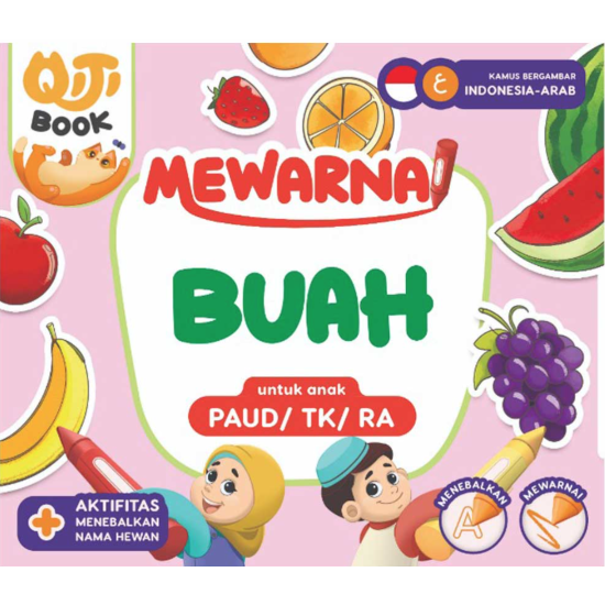 Qiti Buku Mewarnai Buah Qiti Buku Mewarnai Buah