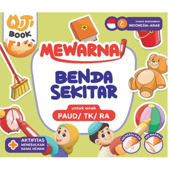 Qiti Book Mewarnai Benda Sekitar  Qiti Book Mewarnai Benda Sekitar