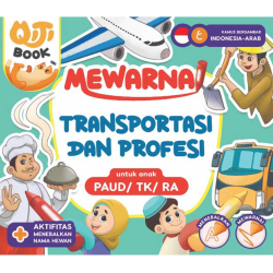 Qiti Book Mewarnai Transportasi & Profesi