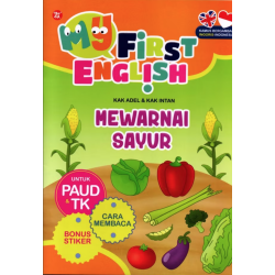 My First English: Mewarnai Sayur My First English: Mewarnai Sayur