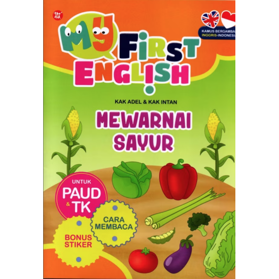 My First English: Mewarnai Sayur My First English: Mewarnai Sayur