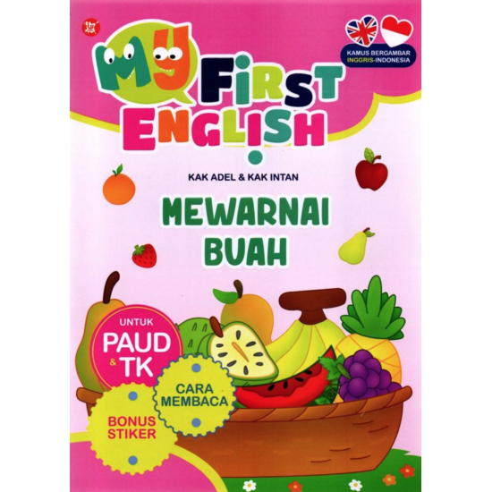 My First English: Mewarnai Buah