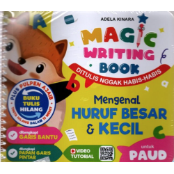 Magic Writing Book Huruf Besar & Kecil Magic Writing Book Huruf Besar & Kecil