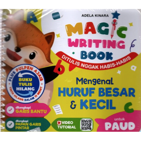 Magic Writing Book Huruf Besar & Kecil Magic Writing Book Huruf Besar & Kecil