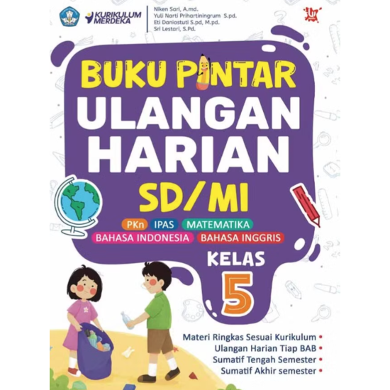 Buku Pintar Ulangan Harian Kelas 5 Buku Pintar Ulangan Harian Kelas 5