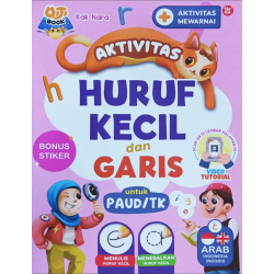 Qiti Book Aktivitas - Huruf Kecil dan Garis