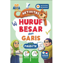 Qiti Book Aktivitas - Huruf Besar Dan Garis