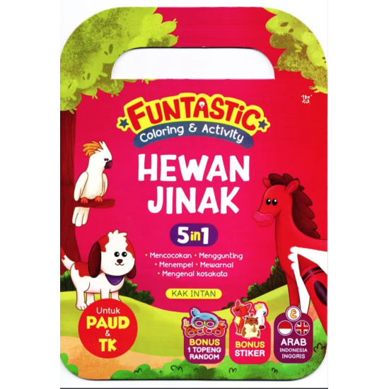 Funtastic Coloring & Activity - Hewan Laut Funtastic Coloring & Activity - Hewan Laut