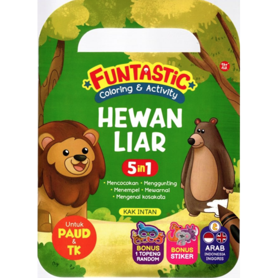 Funtastic Coloring & Activity - Hewan Liar Funtastic Coloring & Activity - Hewan Liar