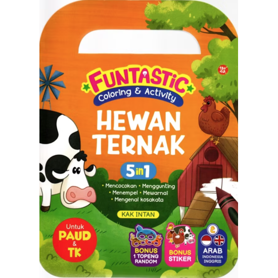 Funtastic Coloring & Activity - Hewan Ternak Funtastic Coloring & Activity - Hewan Ternak