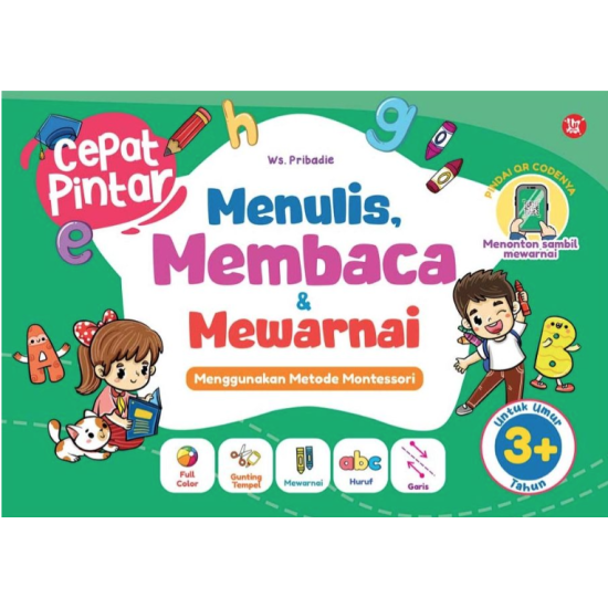 Cepat Pintar - Menulis Membaca Mewarnai Cepat Pintar - Menulis Membaca Mewarnai