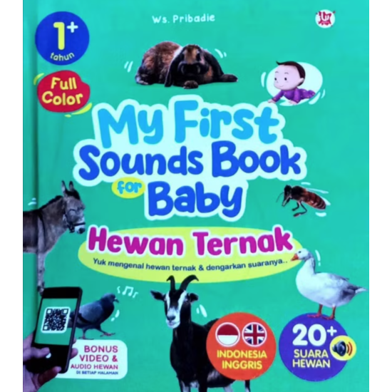 My First Sounds Book for Baby – Hewan Ternak