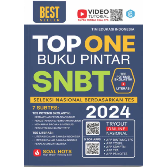TOP ONE BUKU PINTAR SNBT 2024