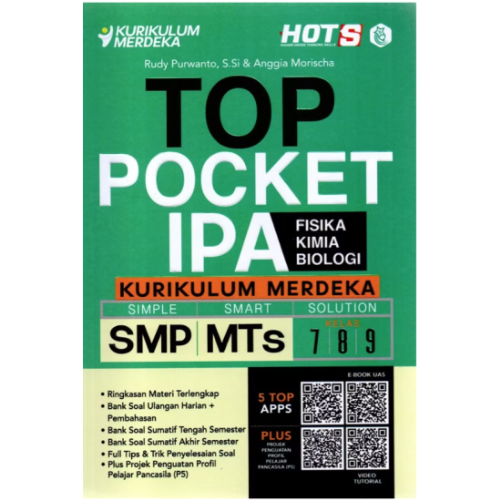 Top Pocket IPA SMP/Mts Kurikulum Merdeka Top Pocket IPA SMP/Mts Kurikulum Merdeka