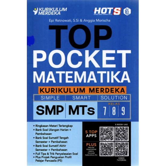 Top Pocket Matematika SMP/MTs Kurikulum Merdeka
