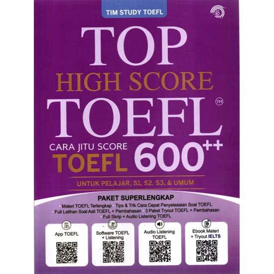 Top High Score TOEFL Cara Jitu TOEFL 600 Top High Score TOEFL Cara Jitu TOEFL 600