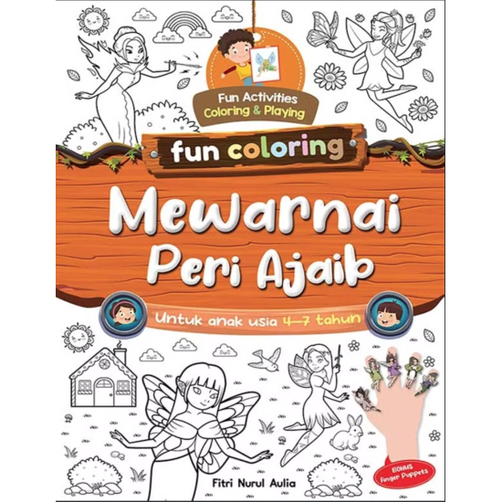 Fun Coloring : Mewarnai Peri Ajaib Fun Coloring : Mewarnai Peri Ajaib