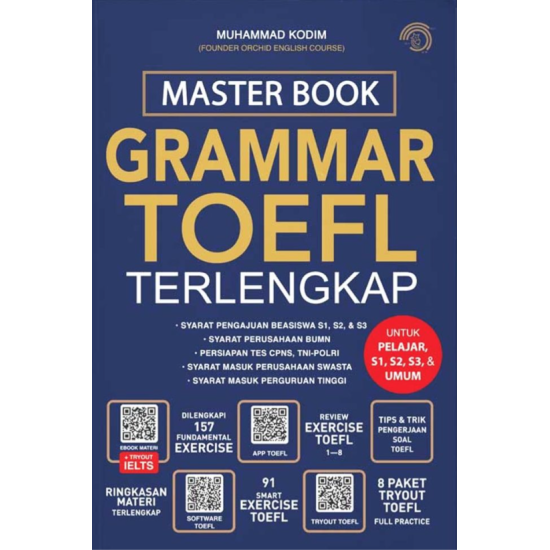 Master Book Grammar TOEFL Terlengkap Master Book Grammar TOEFL Terlengkap