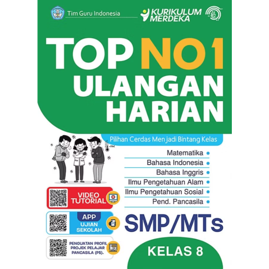 Top No.1 Ulangan Harian SMP/MTS Kelas 8 Kurikulum Merdeka