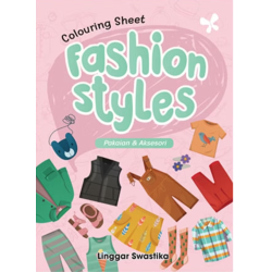 Colouring Sheet Fashion Styles : Pakaian & Aksesoris Colouring Sheet Fashion Styles : Pakaian & Aksesoris