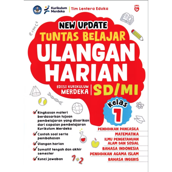 New Update Tuntas Belajar Ulangan Harian SD/MI Kelas 1