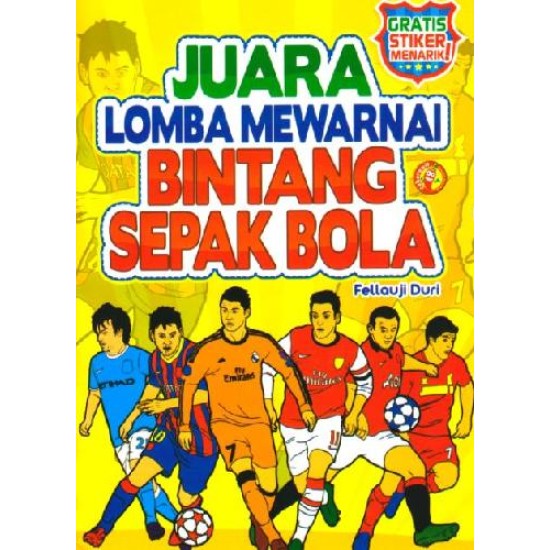 Juara Lomba Mewarnai Bintang Sepak Bola