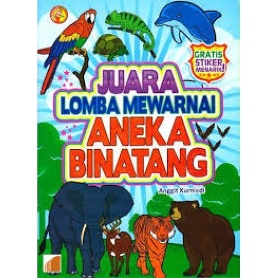 Juara Lomba Mewarnai Aneka Binatang 