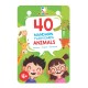 Opredo 40 Mandarin Flash Cards: Animals