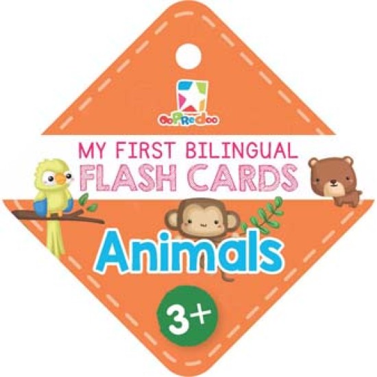 Opredo My First Bilingual Flash Cards: Animals