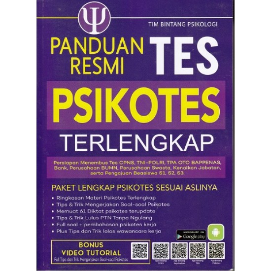 Panduan Resmi Tes Psikotes Terlengkap