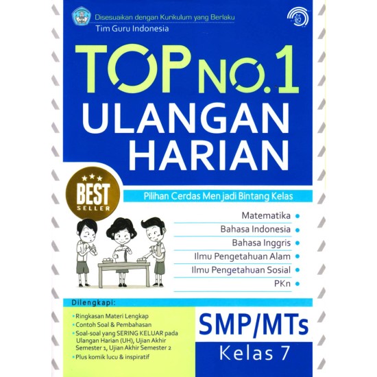 Top No. 1 Ulangan Harian SMP/MTS Kelas 7