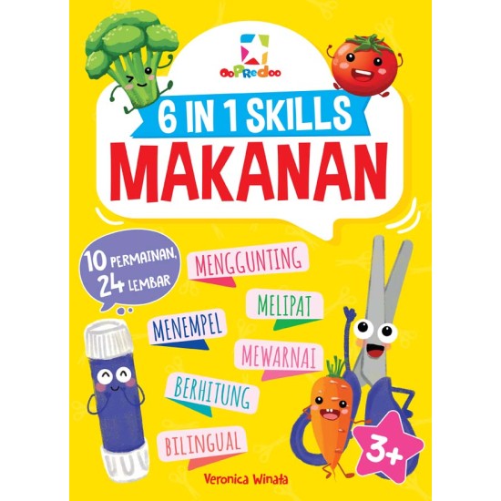 Opredo 6 IN 1 Skills: Makanan