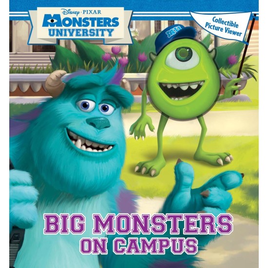 Disney Pixar Monsters University Big Monsters On Campus: Book with Picture Viewer (1)