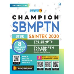 Champion UTBK SBMPTN SAINTEK 2020 - 2021 Champion UTBK SBMPTN SAINTEK 2020 - 2021