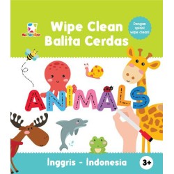 Opredo Wipe clean balita cerdas : Animals Opredo Wipe clean balita cerdas : Animals